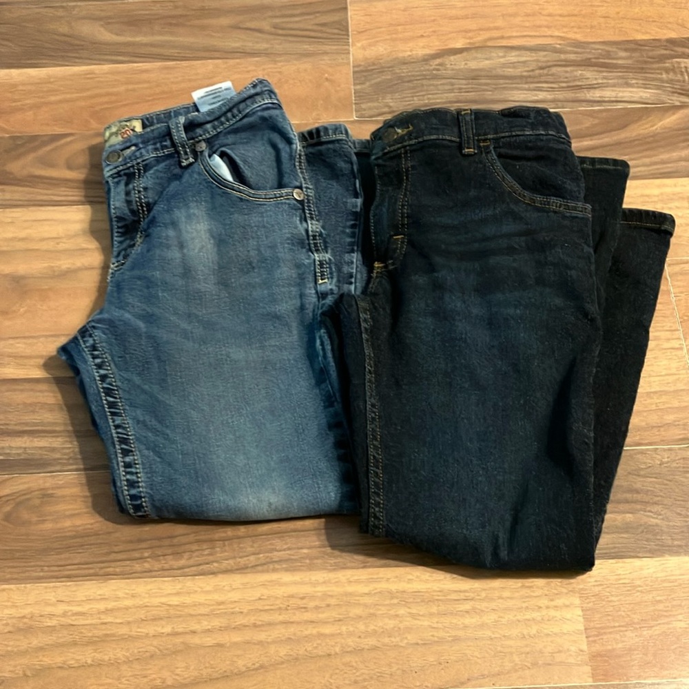 Wrangler jeans boys size 12 husky
